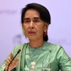 Bà Aung San Suu Kyi, Cố vấn Nhà nước Myanmar. (Nguồn: AFP)