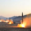Hình ảnh vụ thử hạt nhân của Triều Tiên. (Nguồn: Reuters)