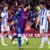 Messi giúp Barcelona giành chiến thắng. (Nguồn: espn)