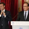 Đương kim Tổng thống Pháp Hollande kêu gọi ủng hộ ông Macron. (Nguồn: Getty Images)