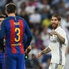 Ramos chế giễu Pique. (Nguồn: Getty Images)