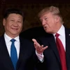 Chủ tịch Trung Quốc Tập Cận Bình và Tổng thống Mỹ Donald Trump. (Nguồn: CNBC.com)