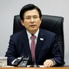 Thủ tướng Hwang Kyo-ahn cũng đã đệ đơn từ chức, song Tổng thống Moon Jae-in không chấp nhận. (Nguồn: Yonhap)