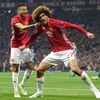 Fellaini giúp Manchester United vào chung kết Europa League. (Nguồn: AFP/Getty Images)