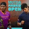 Nadal chạm trán Djokovic ở Madrid Masters 2017. (Nguồn: Metro.co.uk)