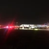 Một máy bay gặp sự cố ở sân bay quốc tế Newark Liberty. (Nguồn: twitter.com)