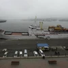 Phá của Triều Tiên đậu ở cảng tại thành phố Vladivostok, Nga hôm 18/5. (Nguồn: Reuters) 