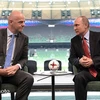 Tổng thống Nga Putin gặp Chủ tịch FIFA Gianni Infantino. (Nguồn: Kremlin Photo)