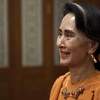 Cố vấn Nhà nước Myanmar Aung San Suu Kyi. (Nguồn: AFP)