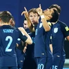 Dominic Solanke (số 10) đưa U20 Anh vào bán kết U20 World Cup 2017. (Nguồn: Getty Images)