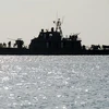 Iran đưa tàu chiến tới Vịnh Oman. (Nguồn: Reuters)