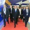 Chủ tịch nước Trần Đại Quang kết thúc chuyến thăm Liên bang Nga. (Ảnh: Nhan Sáng/TTXVN)