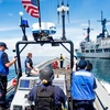 Mỹ và Philippines tuần tra chung trên biển. (Nguồn: rappler.com)