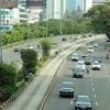 Đường phố thủ đô Jakarta của Indonesia. (Ảnh: Đỗ Quyên/Vnp)