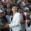 Cựu Thủ tướng Thái Lan Yingluck tại Bangkok. (Nguồn: bangkokpost.com)