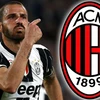 Leonardo Bonucci đến AC Milan. (Nguồn: Mirror)