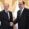 Phó Tổng thống Iraq Nouri al-Maliki và Tổng thống Nga Putin. (Nguồn: xinhuanet)