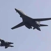 Mỹ điều máy ném bom đến bán đảo Triều Tiên. (Nguồn: outlookindia.com)