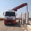 Thổ Nhĩ Kỳ xây tường an ninh biên giới với Iran. (Nguồn: timesofisrael)