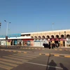 Bên ngoài sân bay Sanaa của Yemen. ((Nguồn: AP)