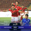 U22 Indonesia đánh bại U22 Philippines.