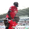 Lukaku và Pogba ghi bàn giúp Manchester United vùi dập Swansea. (Nguồn: PA)