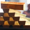 Số vàng được đưa về nước tại Ngân hàng Trung ương Đức ngày 23/8. (Nguồn: AFP/TTXVN)