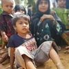 Người dân Myanmar phải sơ tán sang nước láng giềng Bangladesh. (Nguồn: BBC)