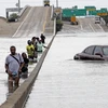Bão Harvey gây ngập lụt tại Mỹ. (Nguồn: Quartz)