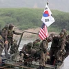 Hình ảnh một cuộc tập trận chung giữ Mỹ và Hàn Quốc. (Nguồn: AP)