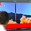 Hình ảnh Triều Tiên phóng tên lửa. (Nguồn: Getty Images)