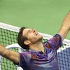 Del Potro thẳng tiến bán kết US Open sau khi đánh bại Federer. (Nguồn: Reuters)