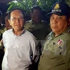 Lực lượng chức năng Campuchia đã bắt giữ ông Kem Sokha hôm 3/9. (Nguồn: AFP/TTXVN)