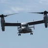 Máy bay trực thăng vận tải đa năng hạng nặng Osprey của Mỹ. (Nguồn: AP)