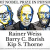 Ba nhà khoa học giành giải Nobel Vật lý 2017. (Nguồn: thehindu.com)