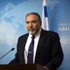 Bộ trưởng Quốc phòng Israel Avigdor Lieberman. (Nguồn: AP)