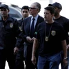 Ông Carlos Arthur Nuzman (đeo kính) bị bắt vì hối lộ. (Nguồn: Reuters)