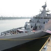 Tàu INS Kiltan. (Nguồn: indianexpress.com)