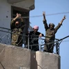 Lực lượng dân chủ Syria (SDF) do Mỹ hậu thuẫn tại Raqqa. (Nguồn: Reuters)