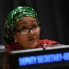 Phó Tổng thư ký Liên hợp quốc Amina Mohammed. (Nguồn: AFP)