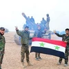 Lực lượng binh sỹ Syria. (Nguồn: Xinhua)