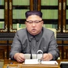 Nhà lãnh đạo Triều Tiên Kim Jong-un cũng tham dự hội nghị. (Nguồn: AP)