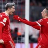 Lewandowski (trái) giúp Bayern giành chiến thắng. (Nguồn: Getty Images)