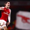 Bellerin giúp Arsenal giữ 1 điểm ở lại Emirates trong trận gặp Chelsea. (Nguồn: Daily Mail)