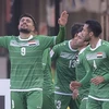 Các cầu thủ U23 Iraq.