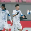 U23 Uzbeskitan gây sốc trước đương kim vô địch U23 Nhật Bản. (Nguồn: AFC)