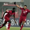 Niềm vui của các cầu thủ U23 Qatar. (Nguồn: AFC)