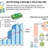 [Infographics] Thu hút vốn FDI tháng 1 đạt hơn 1.255 triệu USD