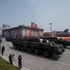 Hình ảnh Triều Tiên giới thiệu tên lửa hồi đầu năm 2017. (Nguồn: AFP)