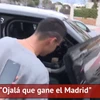 James bị bắt gặp ở Madrid.